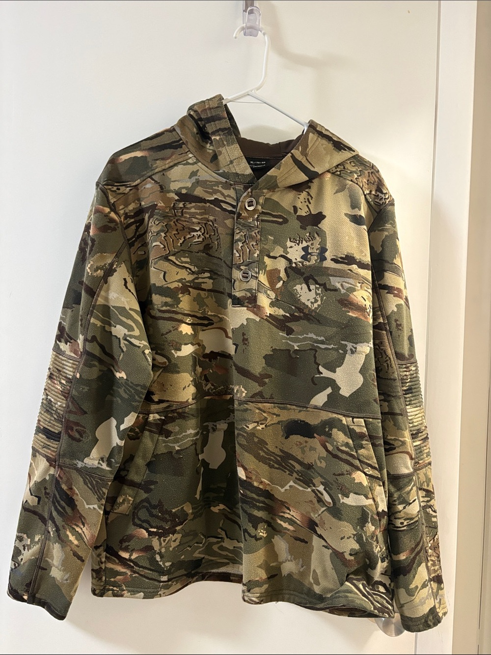 Camo Pullover Hoodie - Green Camouflage